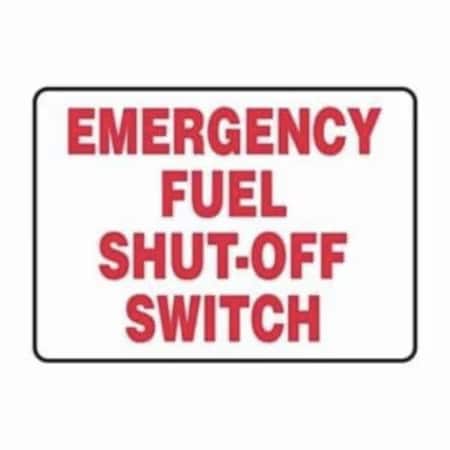 Accuform Exit Sign, Aluminum, 14 in W, 10 in H MCHL572VA
